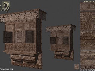 baclony01 320x240 Texture And UV Map
