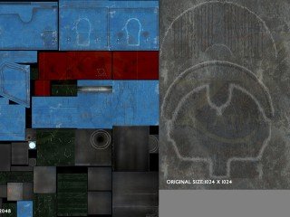 sentryguntex 320x240 Texture And UV Map