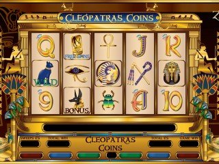 Slots Cleopatrascoins 320x240 PC game development