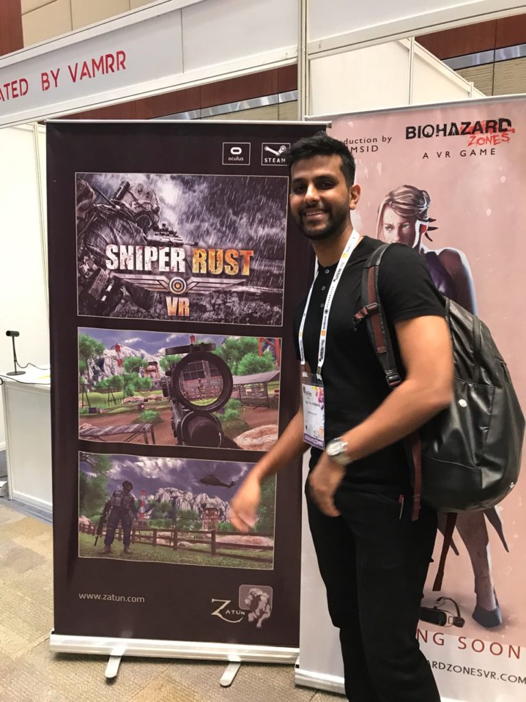 NCDC 1 768x1024 - Zatun Sniper Rust VR at Unite India 2017 & NGDC 2017